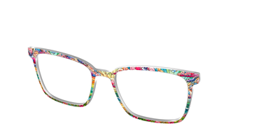 The Sun-Drenched Stained Glass - Angle Top Thumbnail - Pair Eyewear