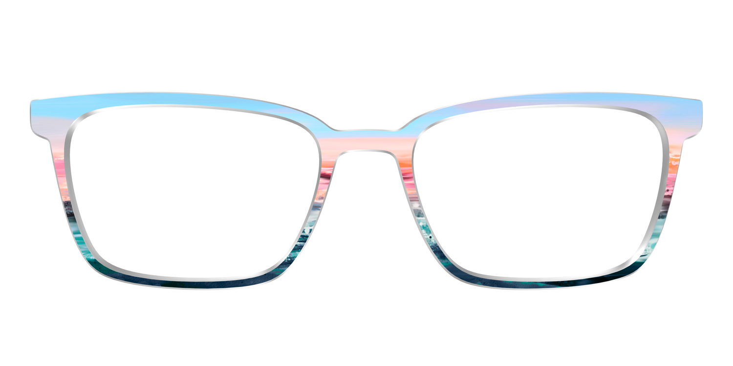 The Sunset Seashore - Front Top Image - Pair Eyewear