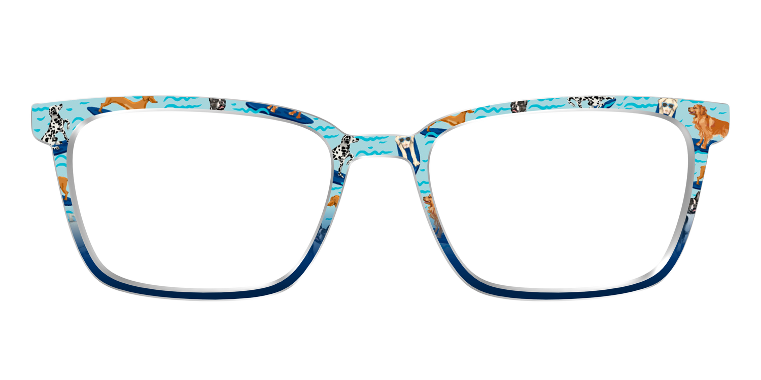The Surf's Up Pups - Front Top Image - Pair Eyewear
