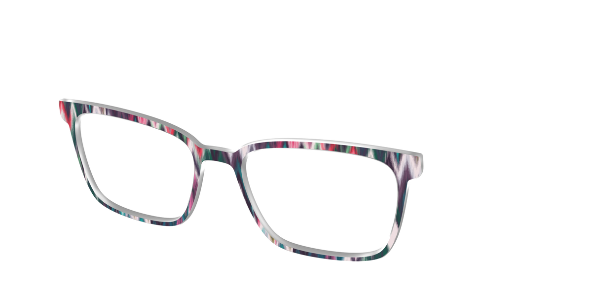The Teal Ikat - Angle Top Image - Pair Eyewear
