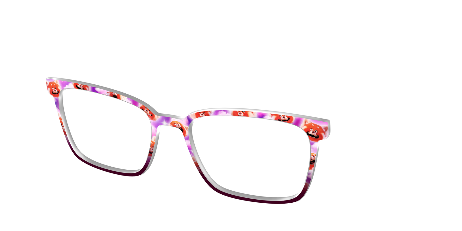 Turning Red - Angle Top Image - Pair Eyewear