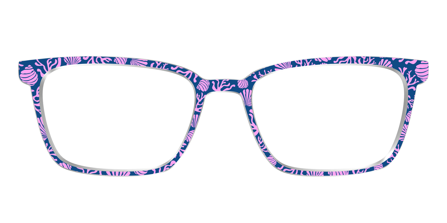 The Two-Toned Coral - Front Top Image - Pair Eyewear