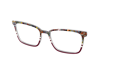 The Varsity Patches Split - Angle Top Thumbnail - Pair Eyewear