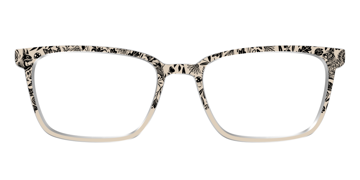 The Woodcut Squirrels - Front Top Image - Pair Eyewear