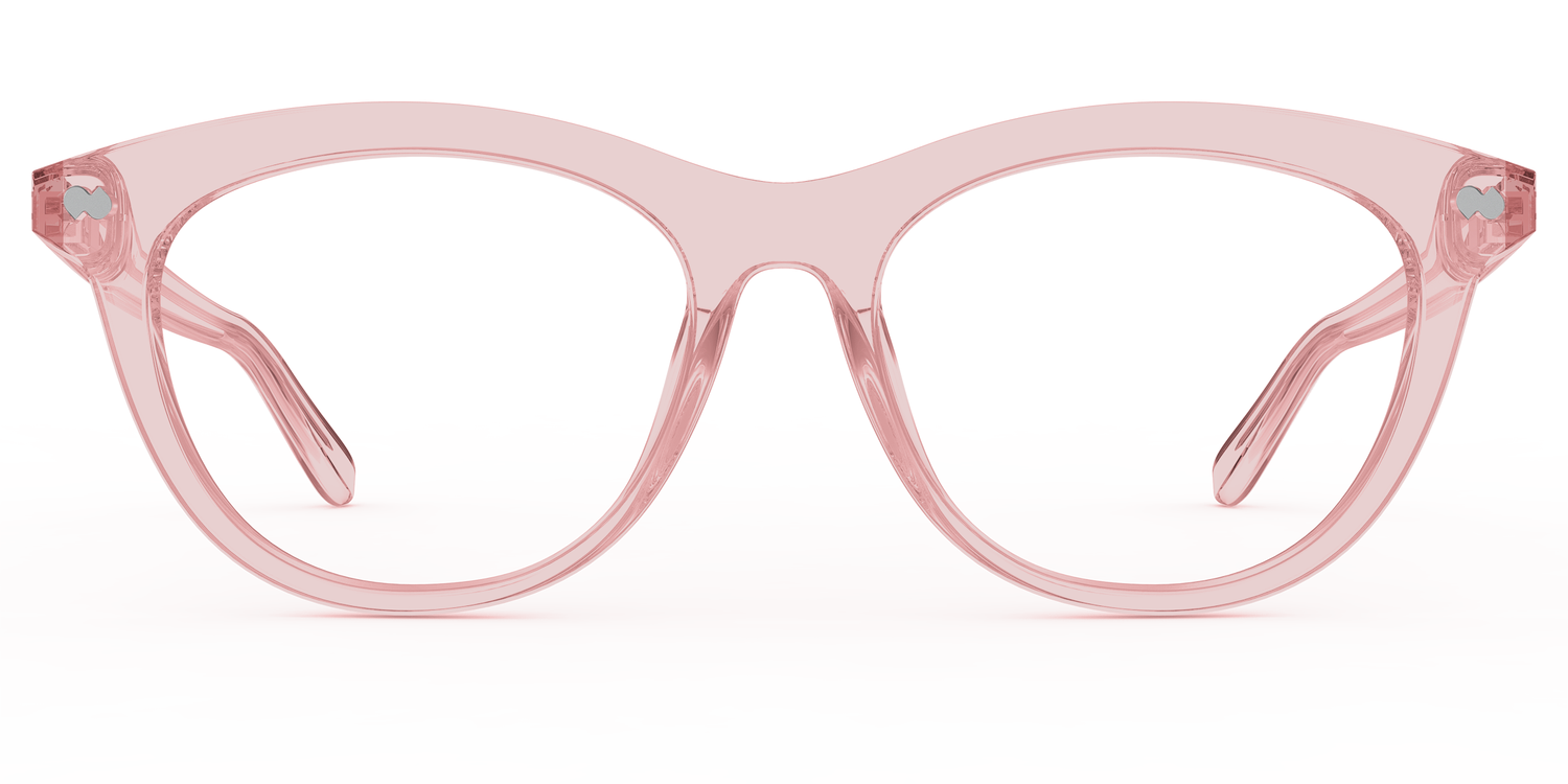 The Brook - Pink Clear - Carousel1 - Pair Eyewear
