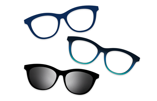 Blue Tortoise - Set - Secondary Image - Pair Eyewear