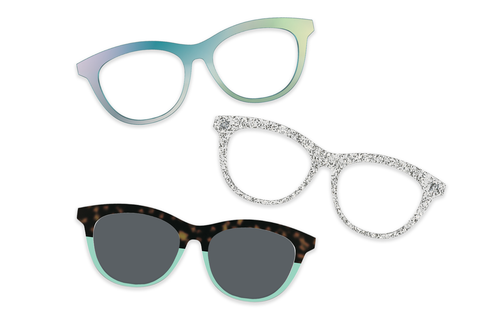 Seafoam Clear - Set - Secondary Image - Pair Eyewear