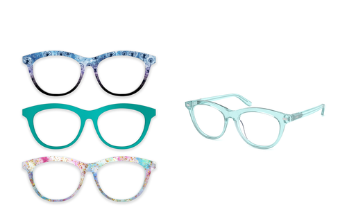 The Brook - Seafoam Clear - Pair Eyewear