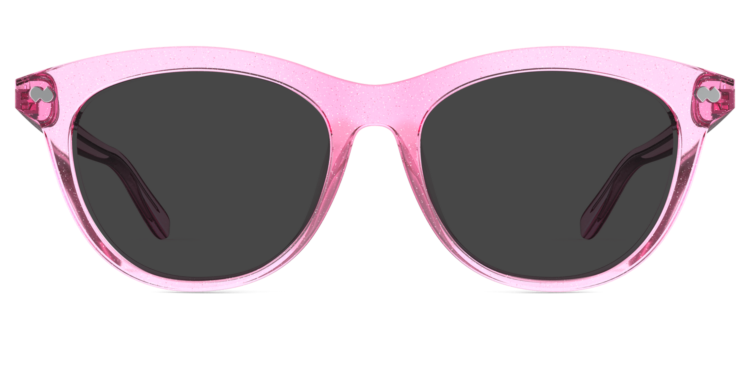 The Brook - Pink Glitter Clear Sun - Carousel1 - Pair Eyewear
