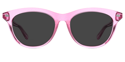 The Brook - Pink Glitter Clear Sun - Thumbnail1 - Pair Eyewear