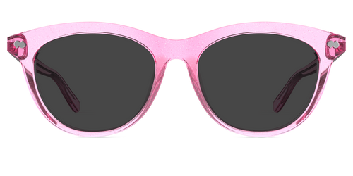 The Brook - Pink Glitter Clear Sun - Pair Eyewear