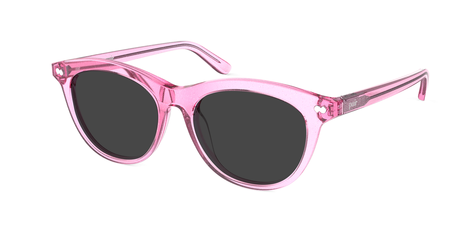 The Brook - Pink Glitter Clear Sun - Carousel3 - Pair Eyewear