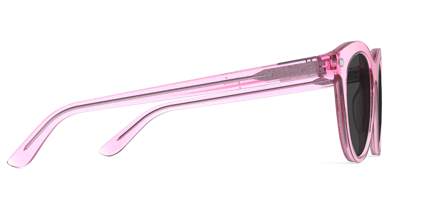 The Brook - Pink Glitter Clear Sun - Carousel5 - Pair Eyewear