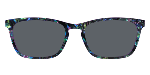 The Casper - Violet Pearlized Gradient Acetate Rose Gold Metal