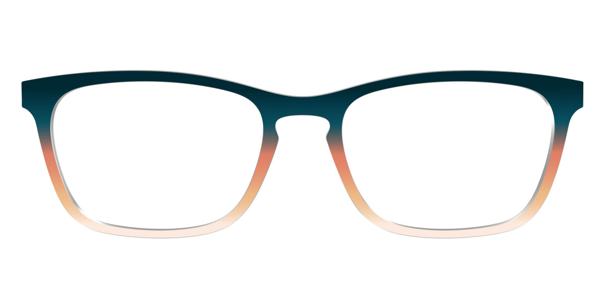 The Aegean to Apricot Gradient - Front Top Image - Pair Eyewear