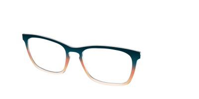 The Aegean to Apricot Gradient - Angle Top Thumbnail - Pair Eyewear