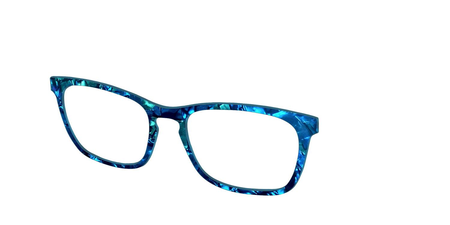 The Alexandrite Pearl Marble - Angle Top Image - Pair Eyewear