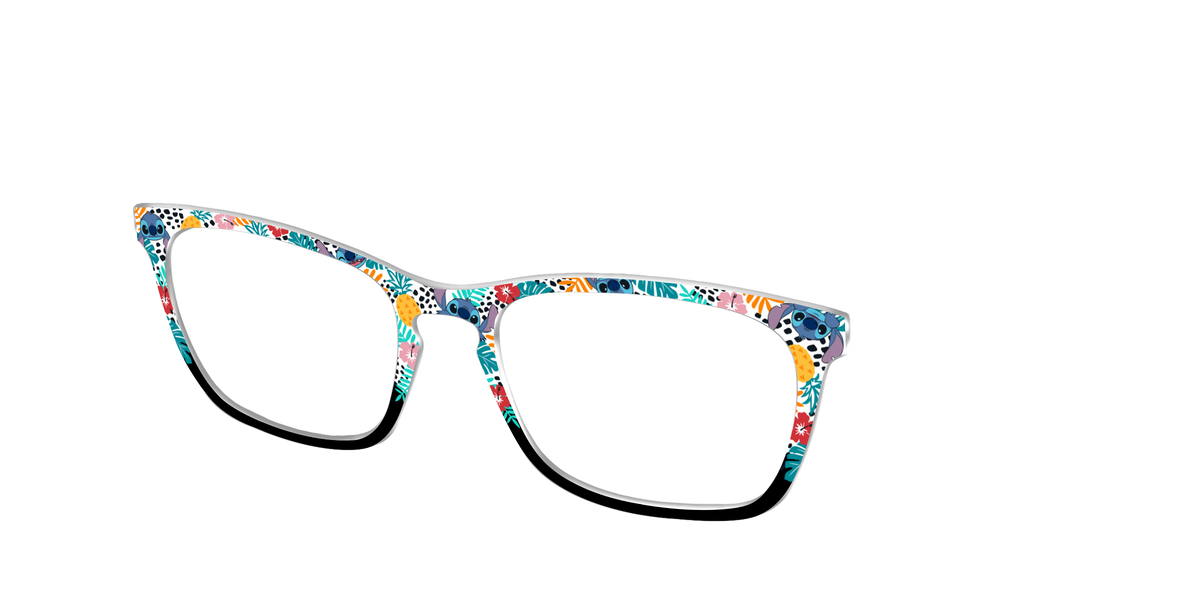 Aloha Tropical Blooms - Angle Top Image - Pair Eyewear