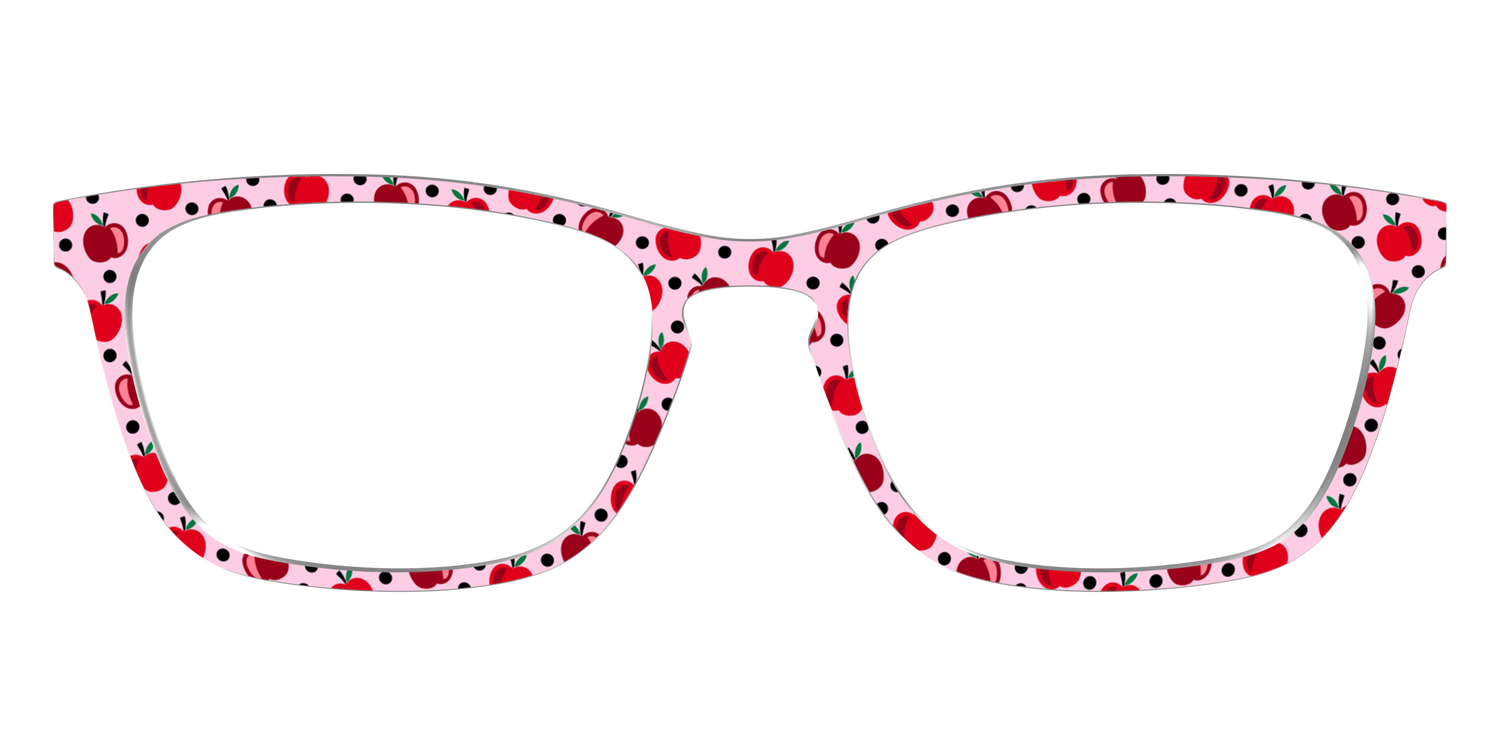 The Apple Polka Dot - Front Top Image - Pair Eyewear