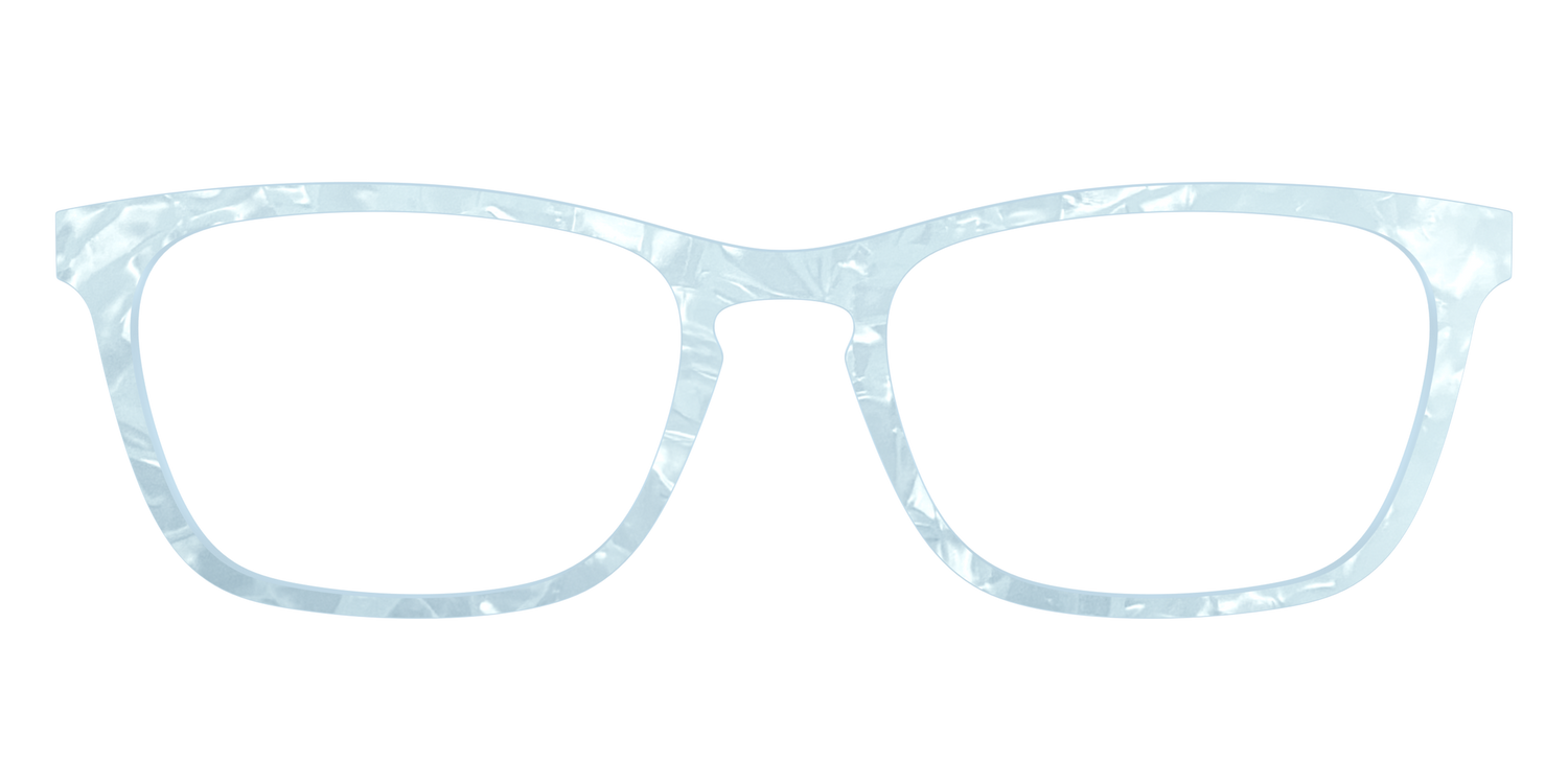 The Aquamarine Pearl Marble - Front Top Image - Pair Eyewear