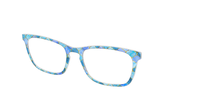 The Aqua Tiles - Angle Top Thumbnail - Pair Eyewear