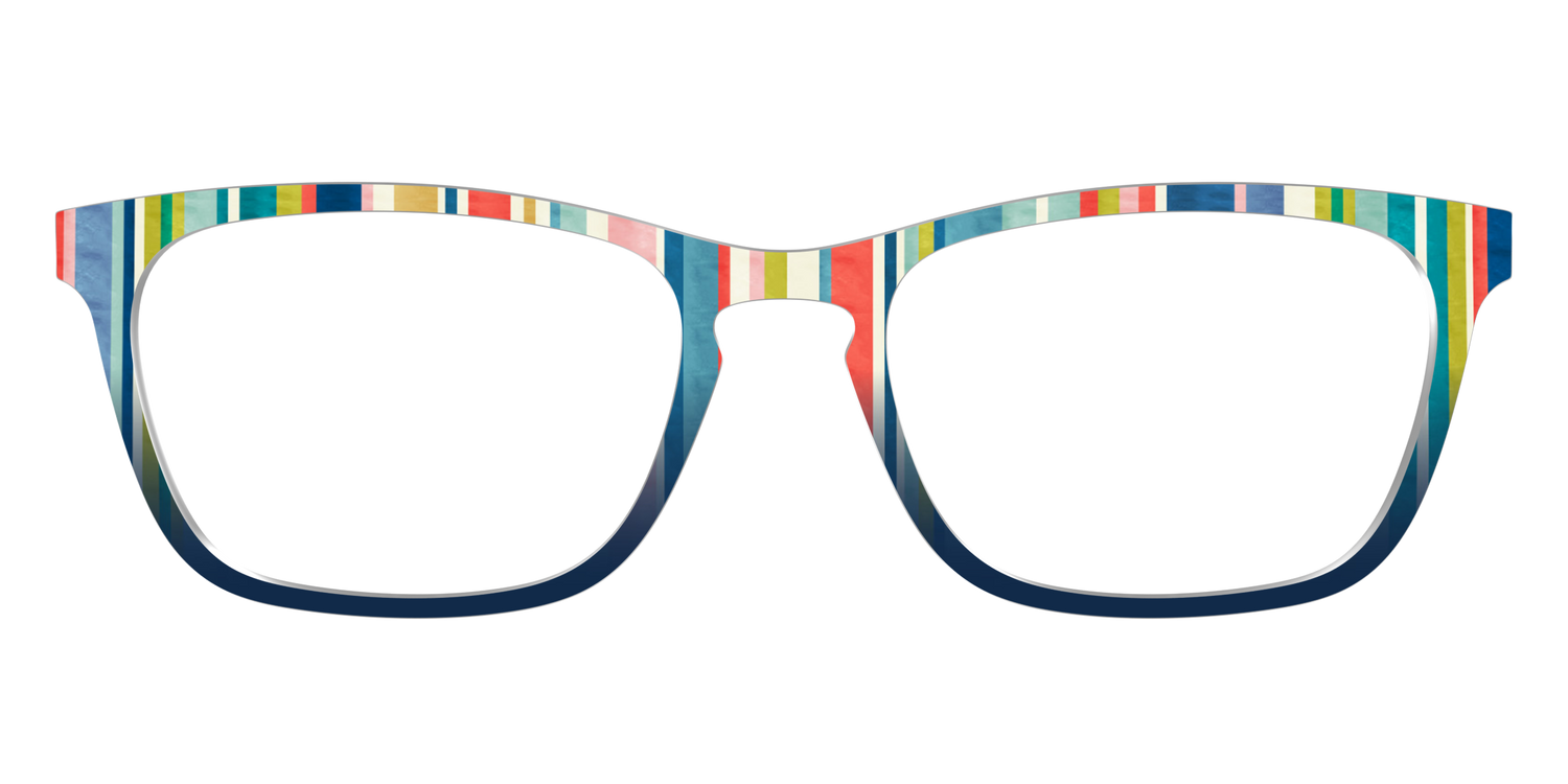 The Beach Bum Stripes - Front Top Image - Pair Eyewear