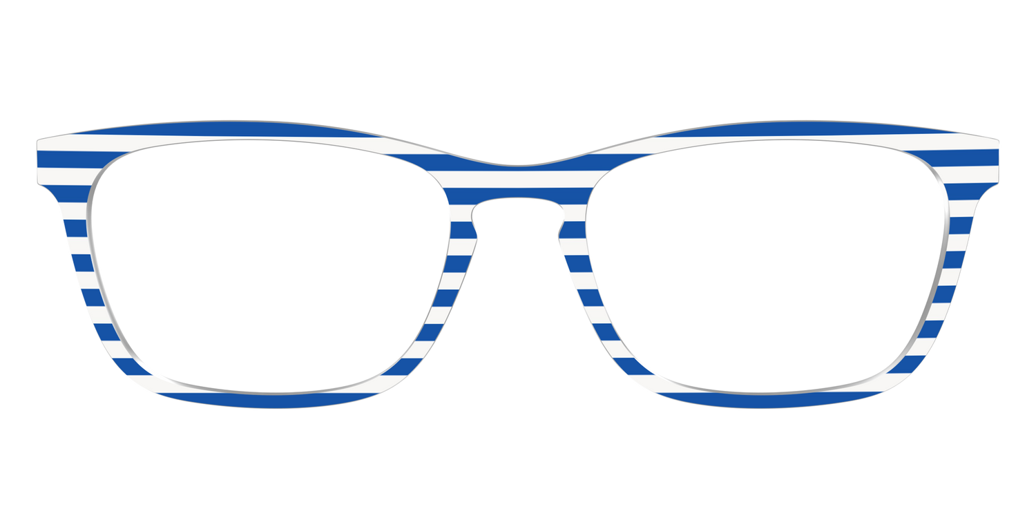 The Beach Umbrella Stripes - Front Top Image - Pair Eyewear
