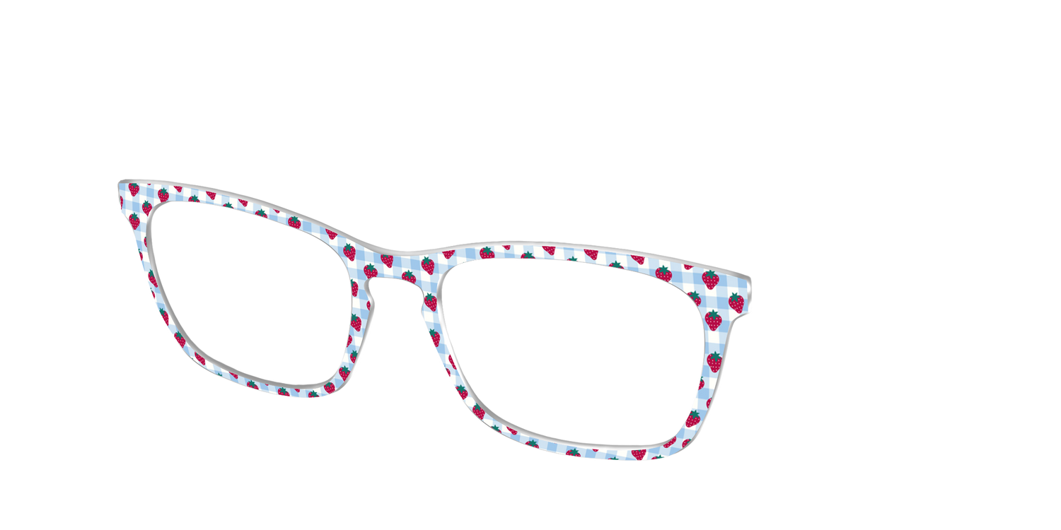 The Berry Picnic Gingham - Angle Top Image - Pair Eyewear