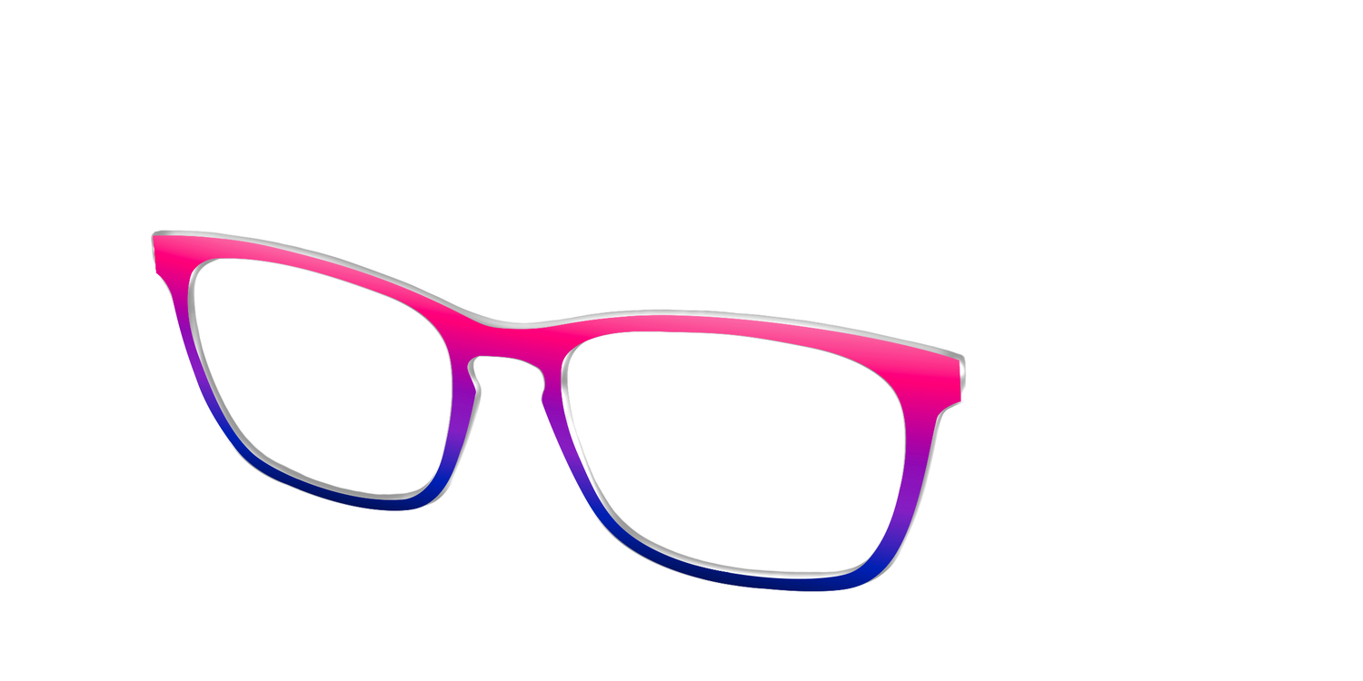 The Bisexual Gradient - Angle Top Image - Pair Eyewear
