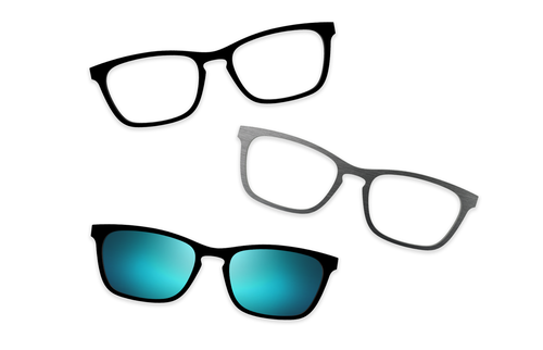 Blue Clear - Set - Pair Eyewear