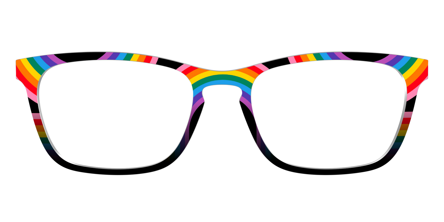 The Bold Blocks - Front Top Image - Pair Eyewear