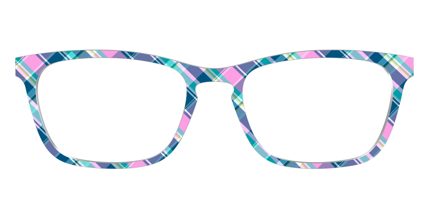 The Breezy Plaid - Front Top Image - Pair Eyewear