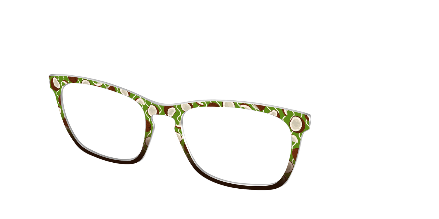 The Cheerful Coconuts - Angle Top Image - Pair Eyewear