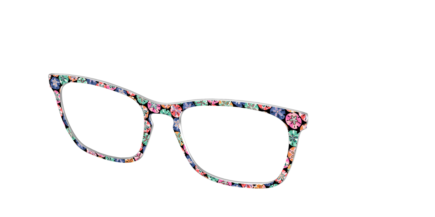 The Chic Sand Dollars - Angle Top Image - Pair Eyewear