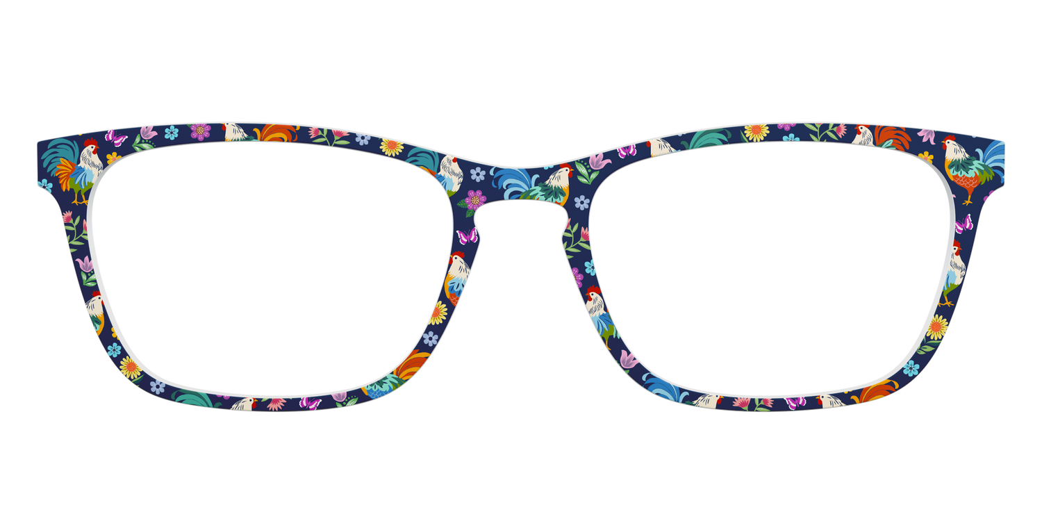 The Cock-a-Doodle-Doo - Front Top Image - Pair Eyewear