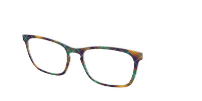 The Collegiate Plaid - Angle Top Thumbnail - Pair Eyewear