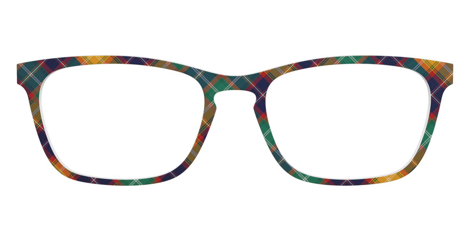 The Collegiate Plaid - Front Top Image - Pair Eyewear