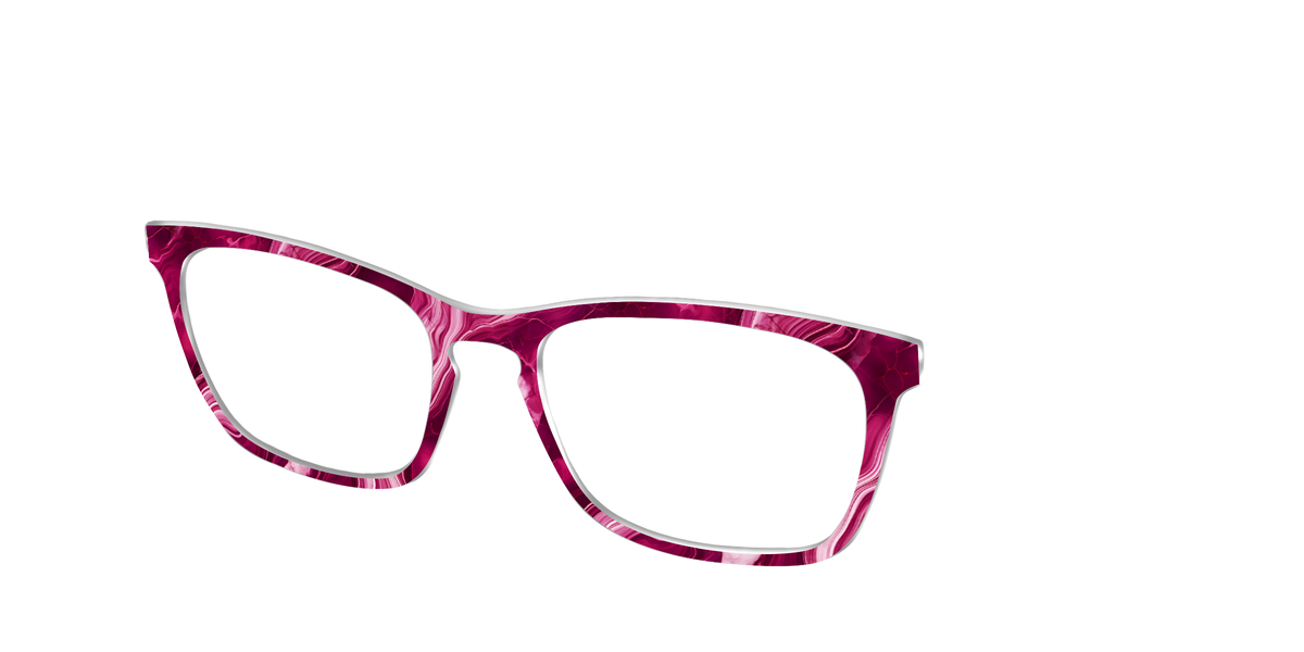 The Cranberry Marble - Angle Top Image - Pair Eyewear