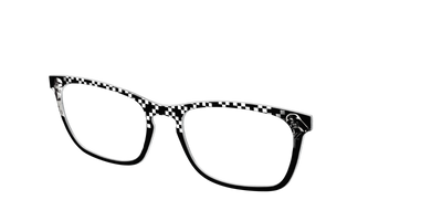 Dark Side Checker Split - Angle Top Thumbnail - Pair Eyewear