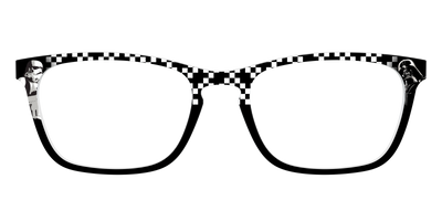 Dark Side Checker Split - Front Top Thumbnail - Pair Eyewear