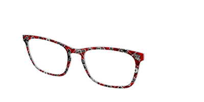 Dark Side Plaid - Angle Top Thumbnail - Pair Eyewear