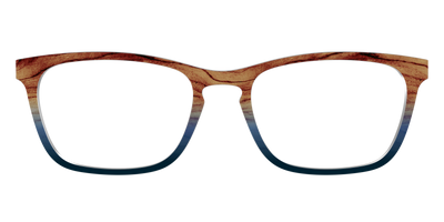The Denim Woodgrain Split - Front Top Thumbnail - Pair Eyewear