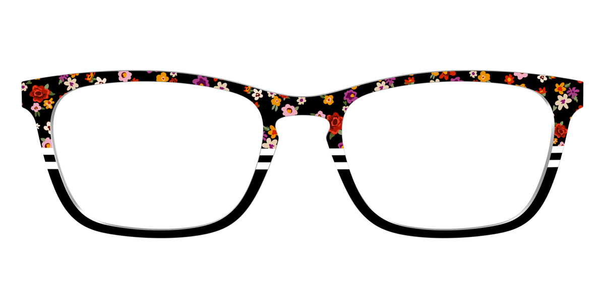 The Ditsy Stripe Split - Front Top Image - Pair Eyewear
