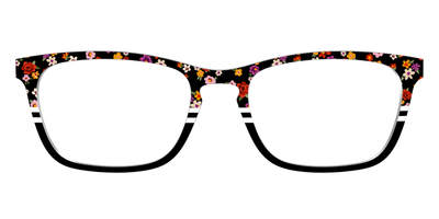 The Ditsy Stripe Split - Front Top Thumbnail - Pair Eyewear