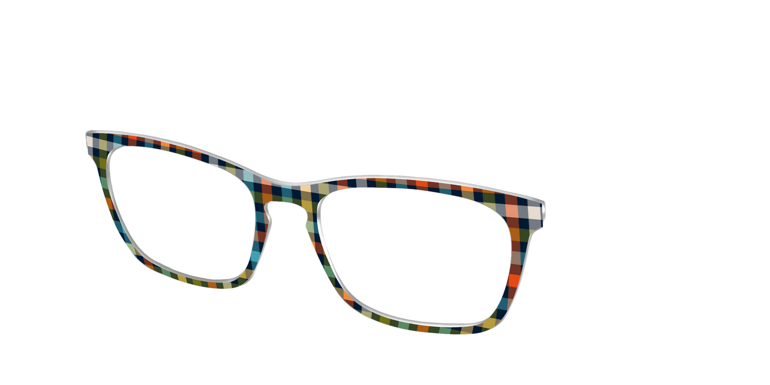 The Dockside Gingham - Angle Top Image - Pair Eyewear
