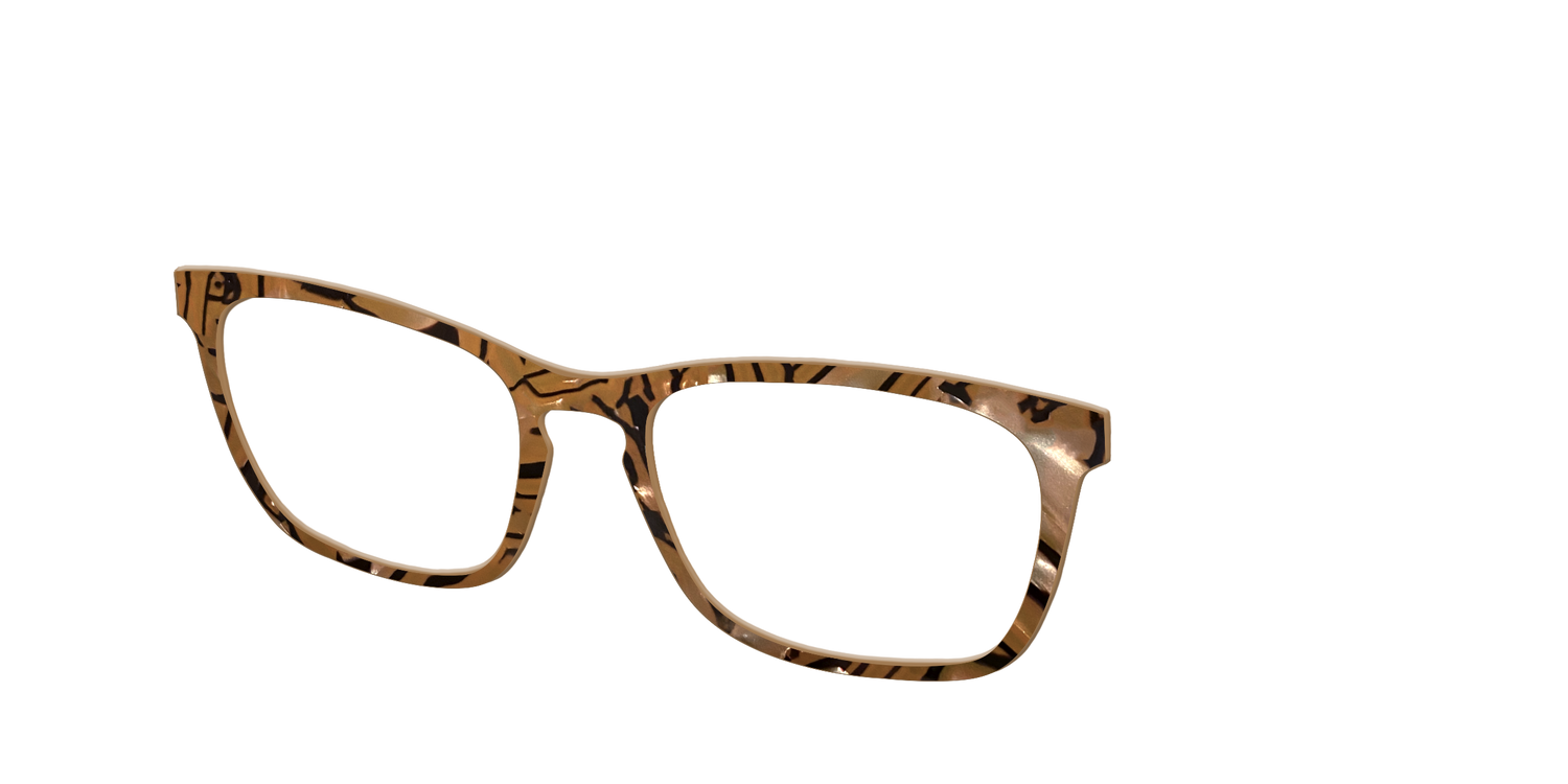 The Driftwood Pearl Marble - Angle Top Image - Pair Eyewear