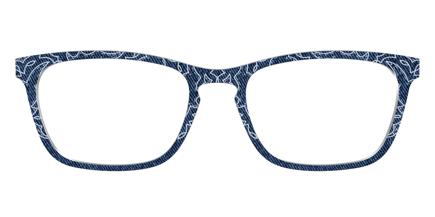The Embroidered Indigo - Front Top Image - Pair Eyewear