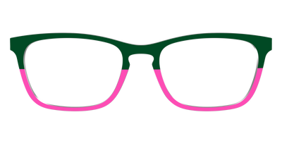 The Emerald and Flamingo Split - Front Top Thumbnail - Pair Eyewear