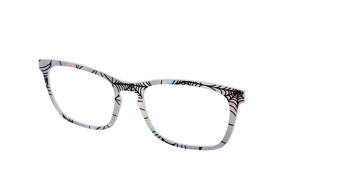 The Ethereal Iridescent Webs - Angle Top Image - Pair Eyewear