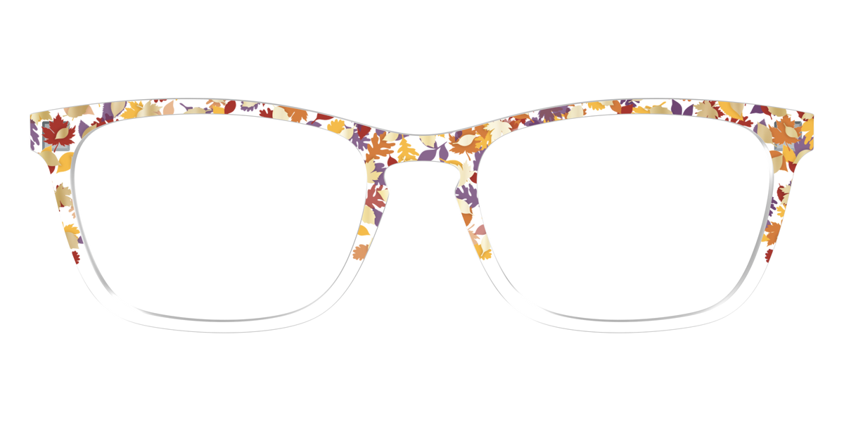 The Fallen Leaves Confetti Crystal - Front Top Image - Pair Eyewear